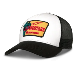 GORRA ALPINESTARS TRUCKER HARDWARE NEGRO BLANCO