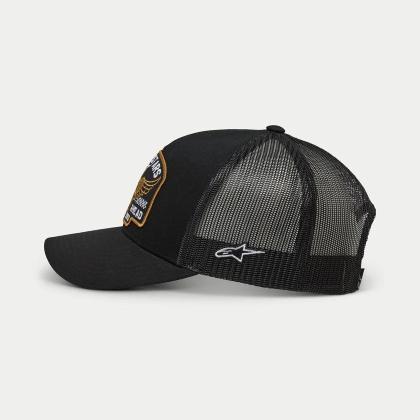 GORRA ALPINESTARS HERITAGE PATCH NEGRO NEGRO - Imagen 4