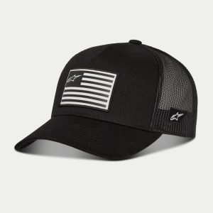GORRA ALPINESTARS SNAPBACK FLAG NEGRO