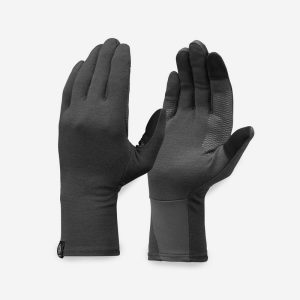 Guantes interiores térmicos de lana merina – táctiles Forclaz MT500