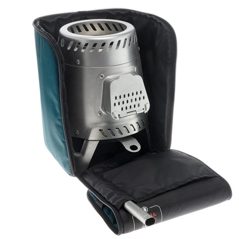 Hornillo de madera – acero inoxidable Quechua MH500 - Imagen 3