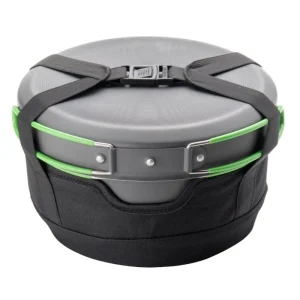 Juego 4 cazos para hornillo Optimus Terra Camp 4 Pot Set