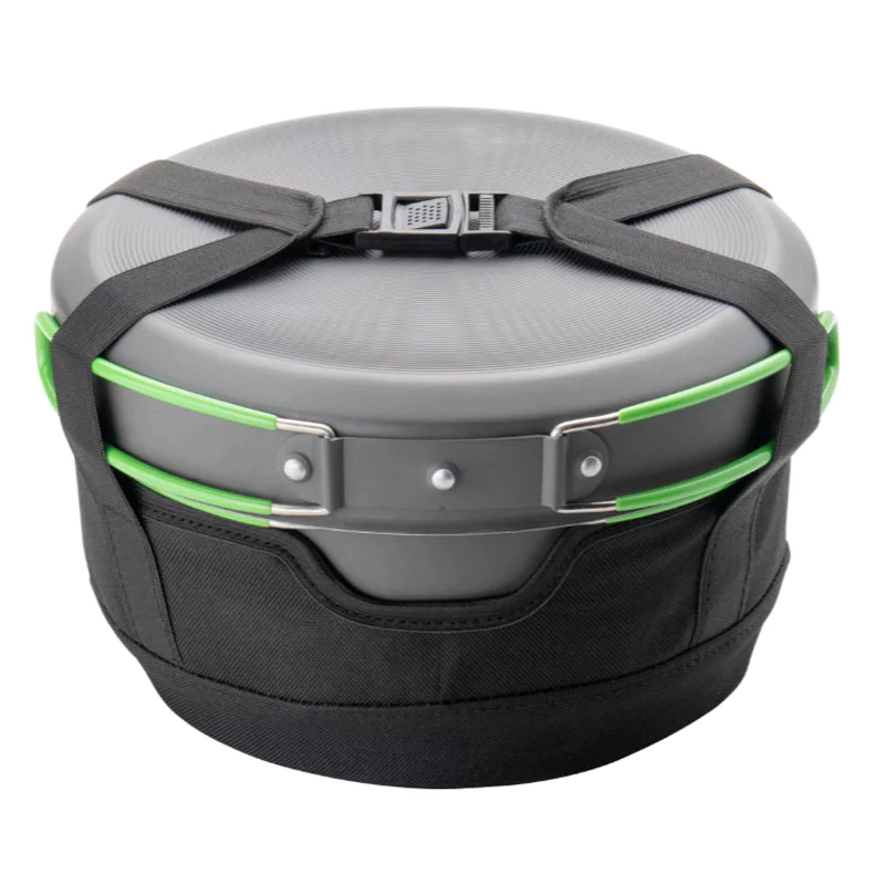 Juego 4 cazos para hornillo Optimus Terra Camp 4 Pot Set