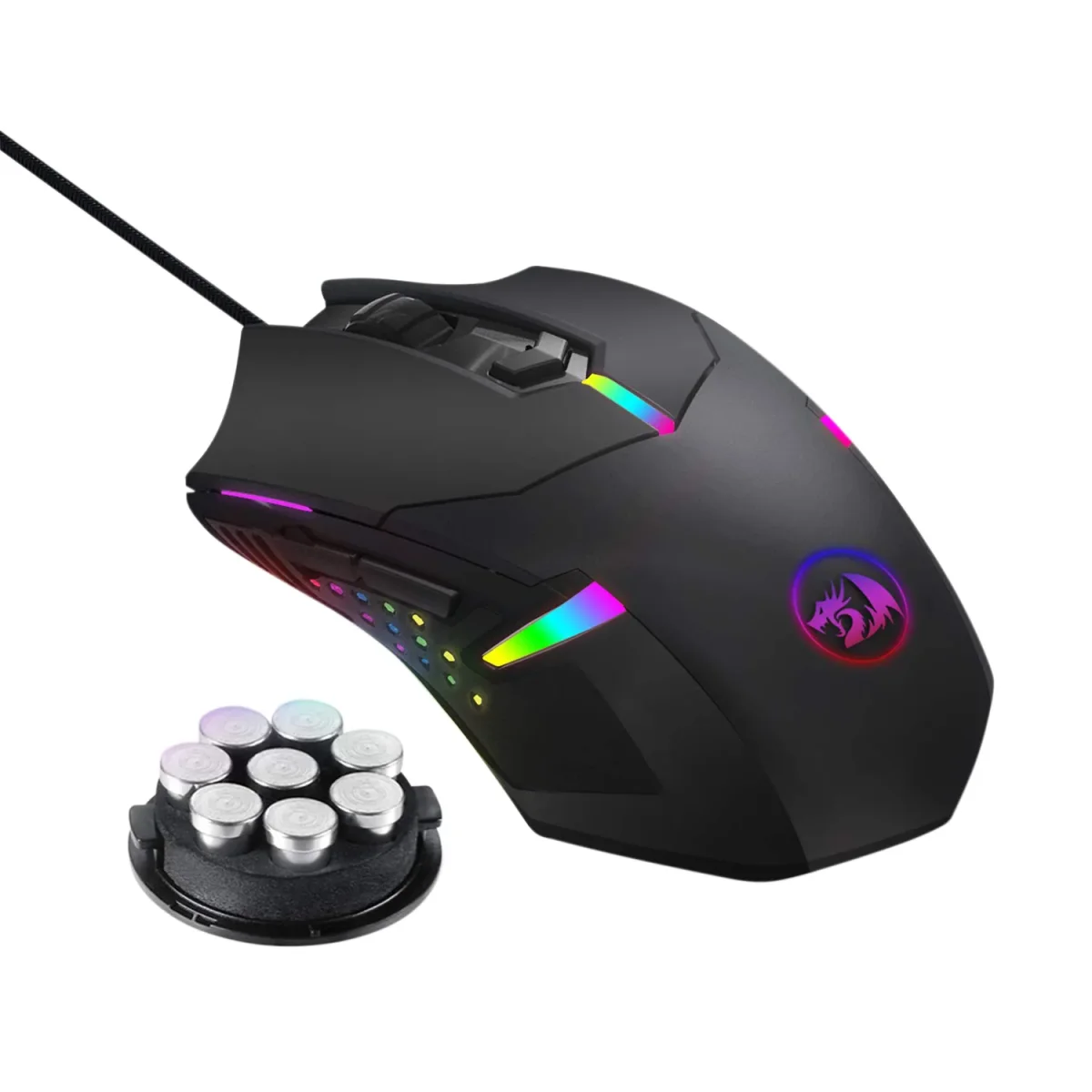 MOUSE REDRAGON CENTROPHORUS2 M601RGB | 7,200 DPI | RGB - Imagen 3