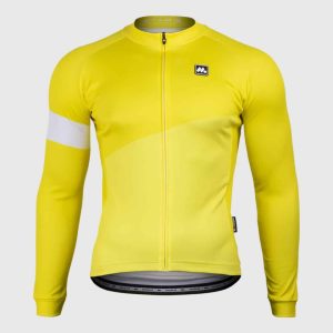 MAILLOT MANGA LARGA STAR AMARILLO