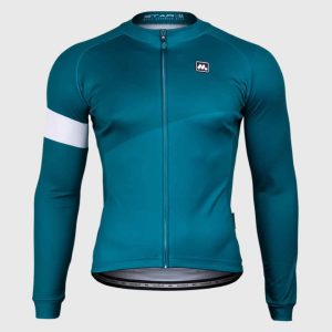 MAILLOT MANGA LARGA STAR VERDE BERILO