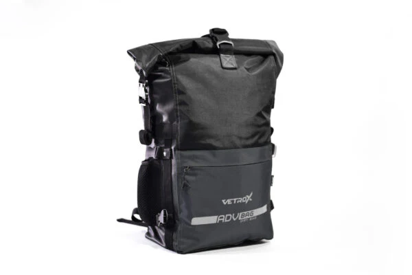 MORRAL IMPERMEABLE DE DOBLE CAPA VETROX DE 26 LITROS GRIS