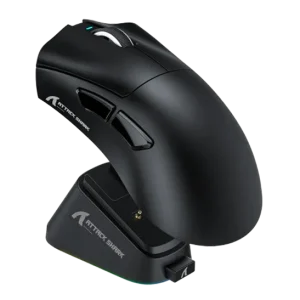 MOUSE ATTACK SHARK V3PRO | INALAMBRICO - BLUETOOTH | 25,000 DPI | NEGRO