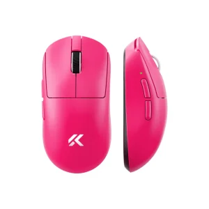 MOUSE MCHOSE A7 V2 ULTRA | INALAMBRICO | 42,000 DPI | RGB | ROSE RED
