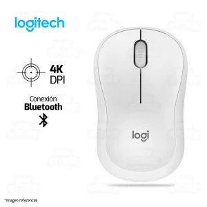 MOUSE LOGITECH M240 SILENT | BLUETOOTH | 4,000 DPI | BLANCO