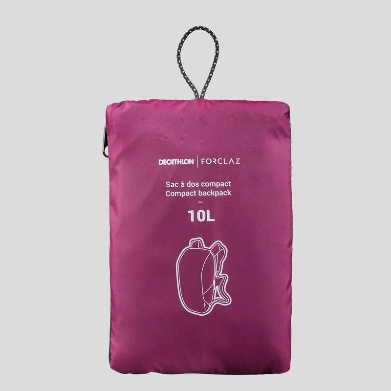 Mochila compacta plegable 10L Forclaz - Imagen 5