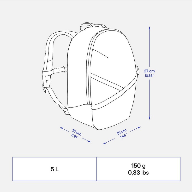 Mochila para niños 5L Quechua - Imagen 5