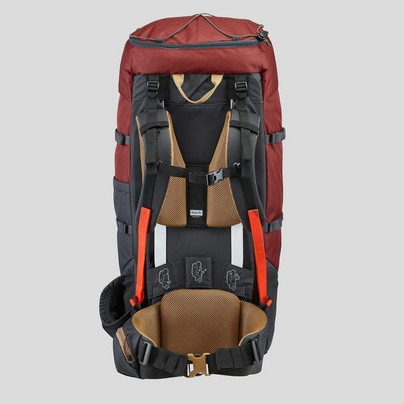 Mochila trekking y montaña 70L Forclaz TREK100 EASYFIT - Imagen 4