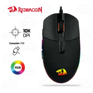 MOUSE REDRAGON INVADER M719 | 10,000 DPI | RGB