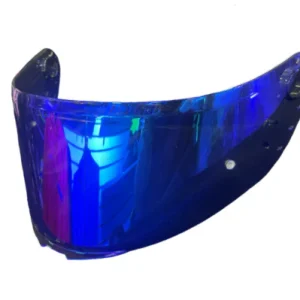 VISOR REPLICA COLOR AZUL IRIDIUM PARA MT THUNDER 4 SV- MT STINGER 2- MT BRAKER SV
