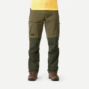 Pantalón trekking hombre convertible en short Forclaz mt500