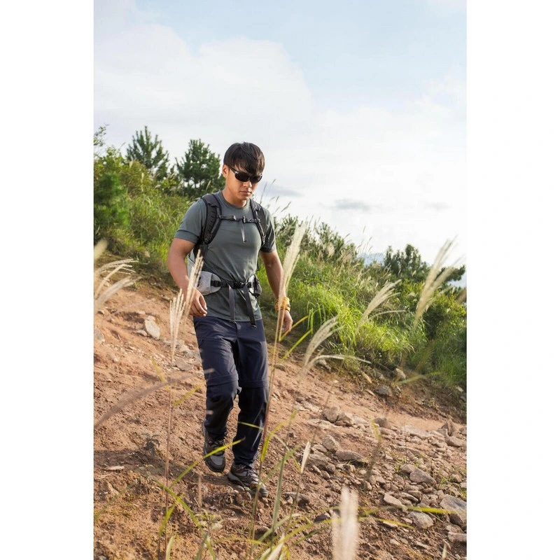 Polo manga corta de montaña y trekking MH100 Quechua - Imagen 5