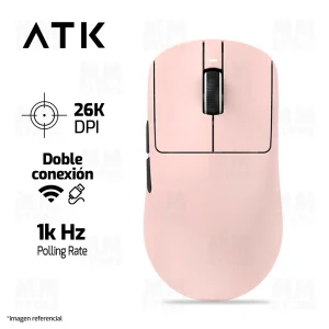 MOUSE VXE R1 PRO MAX 1K | INALAMBRICO | 1000 Hz | ROSA SAKURA