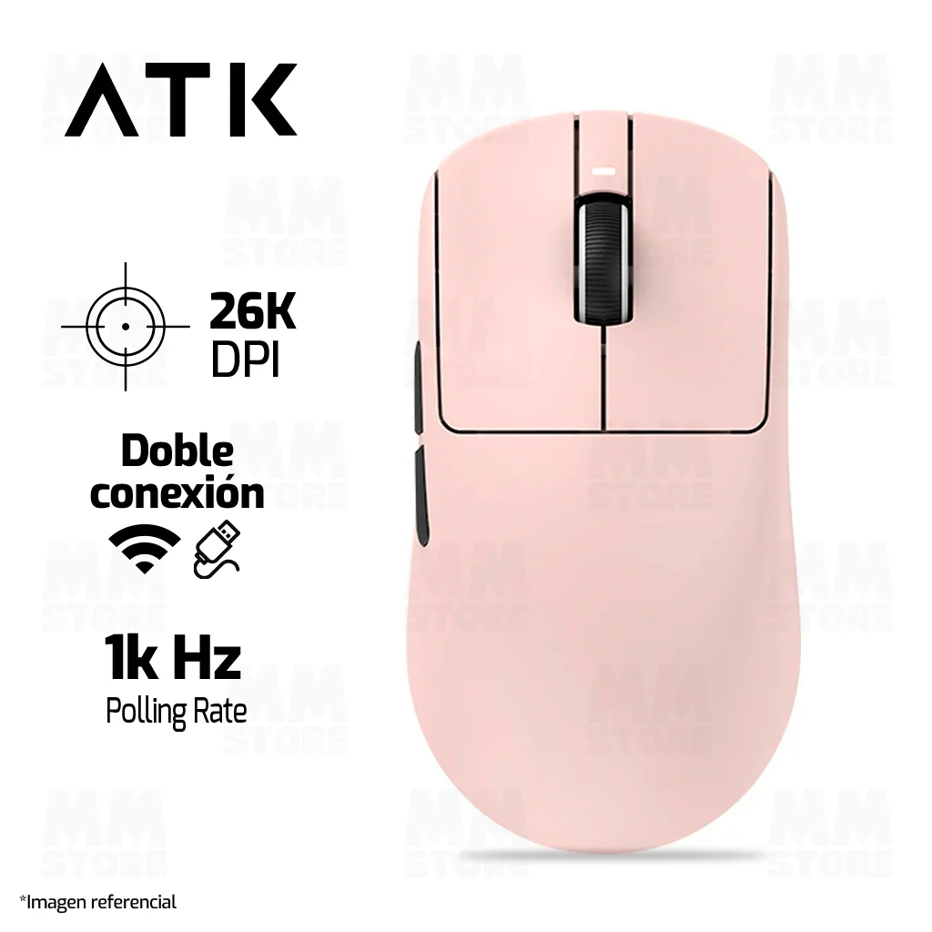 MOUSE VXE R1 PRO MAX 1K | INALAMBRICO | 1000 Hz | ROSA SAKURA - Imagen 2