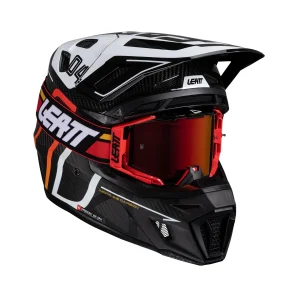 Casco Kit Moto 9.5 Carbon con Gafas Velocity 6.5 IRIZ V25