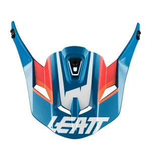 Visera Casco GPX 5.5 v10 Azul/Blanco