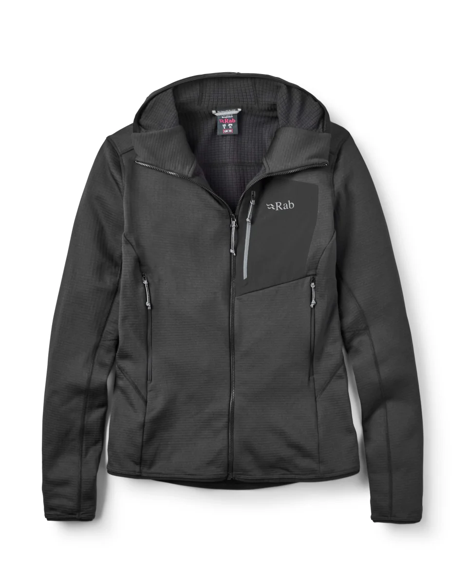 Rab Ascendor Hoody Wmns – Forro Polar Técnico para Alpinismo y Escalada
