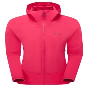 Rab Borealis Hoody Wmns – Softshell Ligero y Transpirable para Mujer