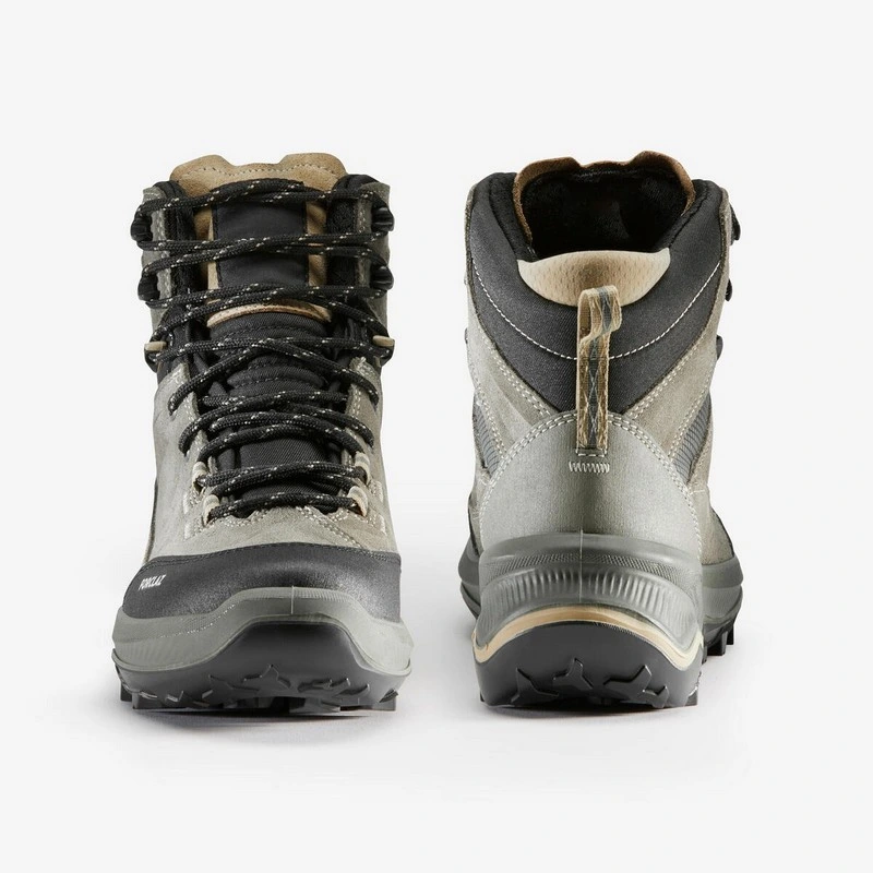 Zapatos de trekking impermeables de piel MT100 Forclaz - Imagen 5