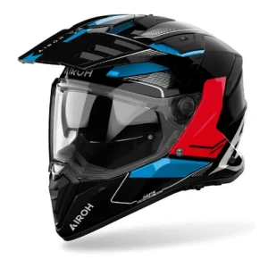 CASCO AIROH BANDIT TUNE AZUL ROJO