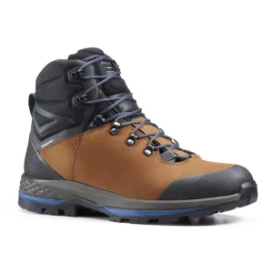 Botas impermeables de piel Forclaz TREK100