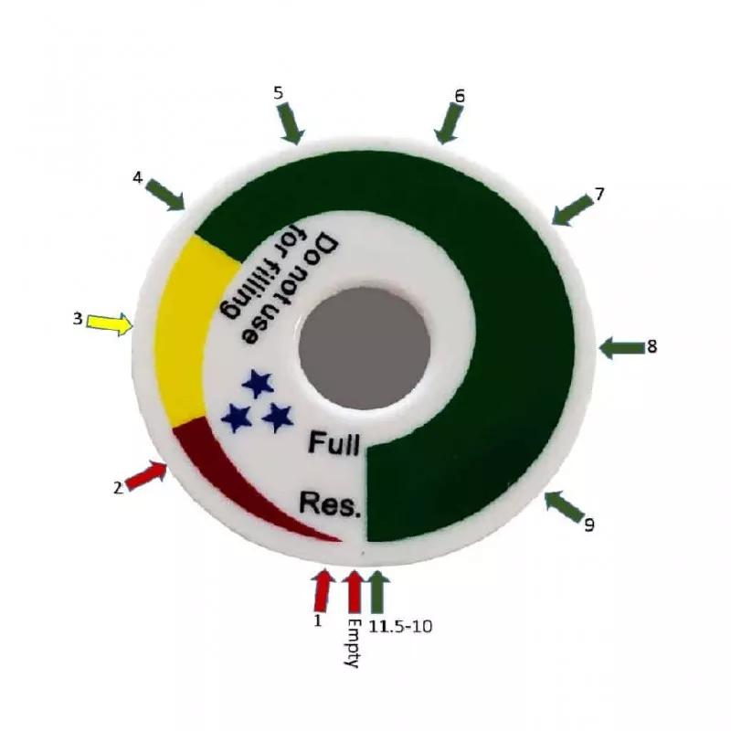 Bombona GLP recargable Gaslow 2.7 kg - Imagen 5