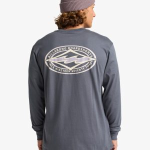 Camiseta BILLABONG para hombre manga larga DIAMONT VISION EBYZT00368 KRQ0-azul