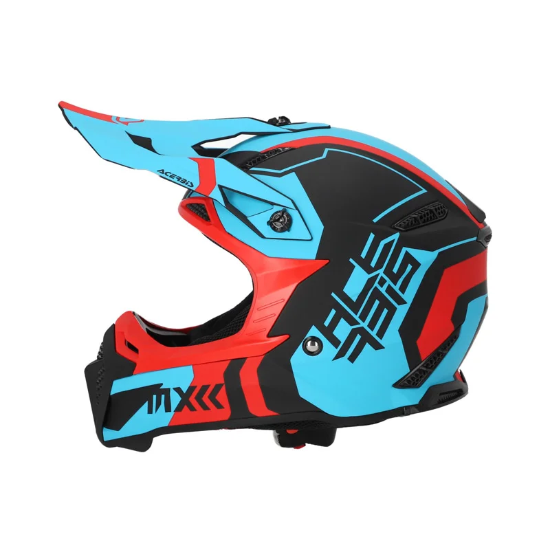 CASCO ACERBIS PROFILE 5 ROJO AZUL