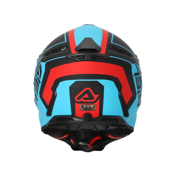 CASCO ACERBIS PROFILE 5 ROJO AZUL - Imagen 7