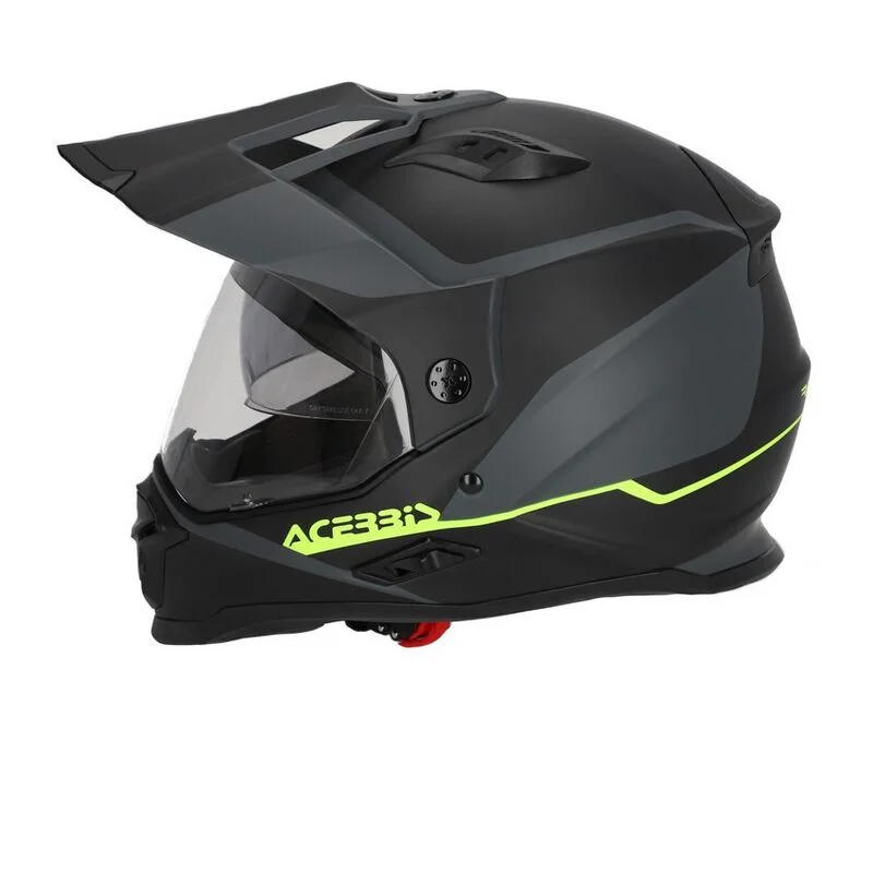 CASCO ACERBIS REACTIVE 22-06 NEGRO/GRIS - Imagen 3