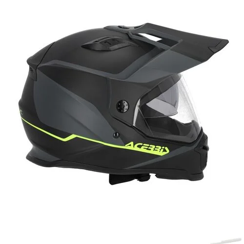 CASCO ACERBIS REACTIVE 22-06 NEGRO/GRIS - Imagen 5