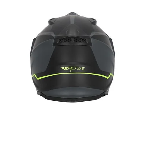CASCO ACERBIS REACTIVE 22-06 NEGRO/GRIS - Imagen 6