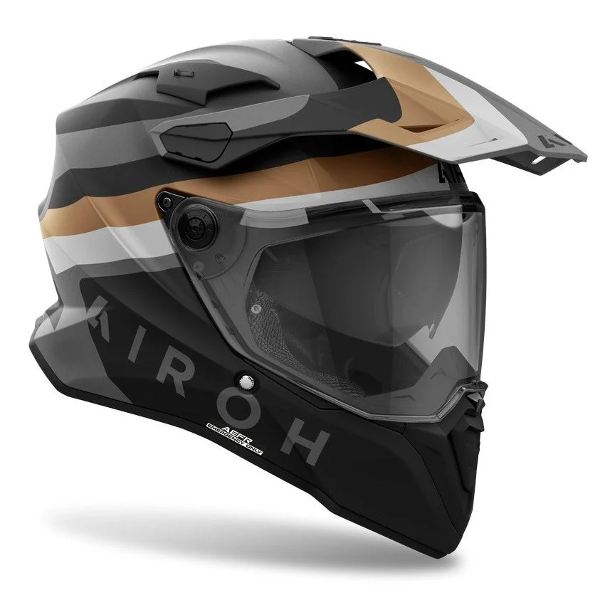 CASCO AIROH COMMANDER 2 DOOM ORO MATE - Imagen 3