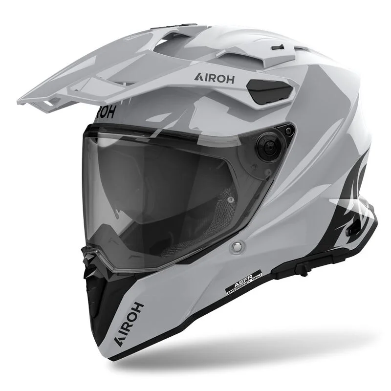 CASCO AIROH COMMANDER 2 GRIS BRILLO - Imagen 2