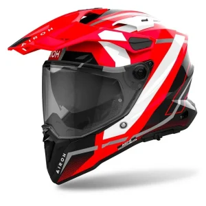 CASCO AIROH COMMANDER 2 MAVICK ROJO BRILLO