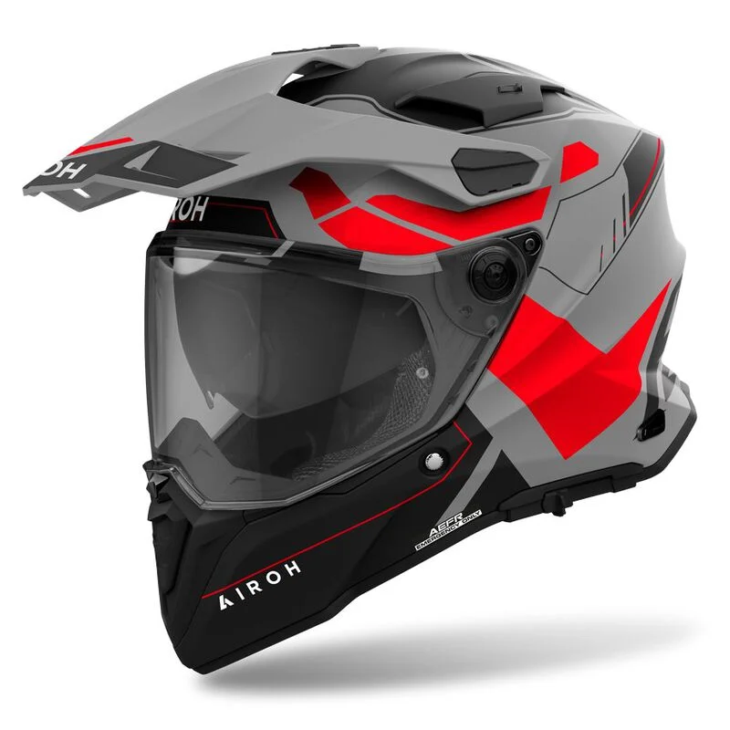 CASCO AIROH COMMANDER 2 REVEAL ROJO - Imagen 2