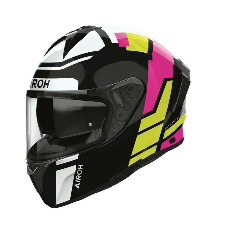 CASCO AIROH SPARK 2 LIVELY MINT ROSA - Imagen 2