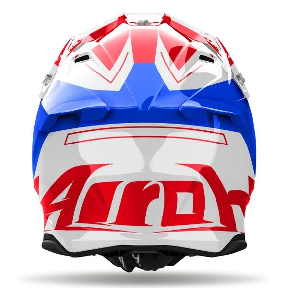 CASCO AIROH TWIST 3 DIZZY AZUL ROJO - Imagen 4