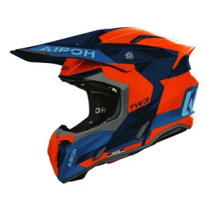CASCO AIROH TWIST 3 FANCY NARANJA AZUL
