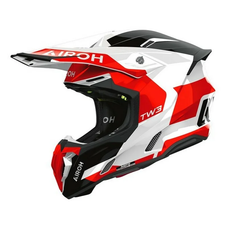CASCO AIROH TWIST 3 FANCY ROJO - Imagen 2