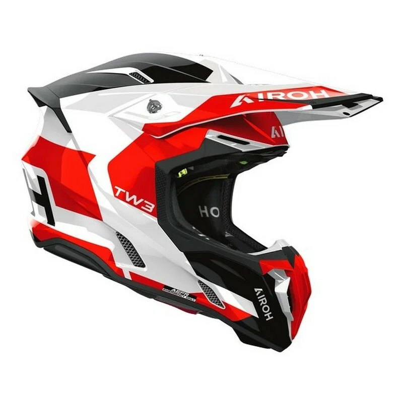 CASCO AIROH TWIST 3 FANCY ROJO - Imagen 3