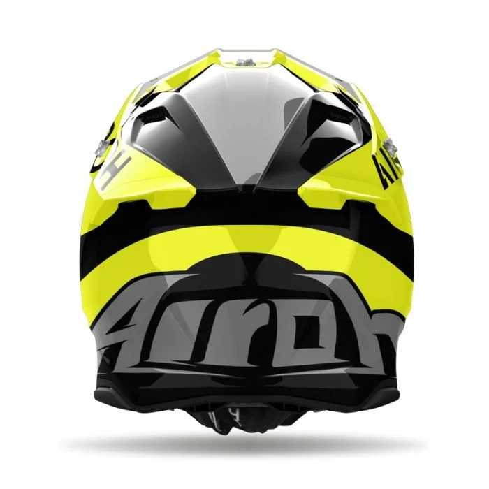 CASCO AIROH TWIST 3 KING AMARILLO - Imagen 4