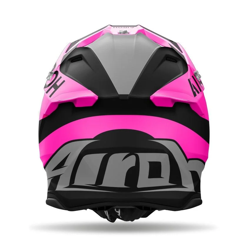 CASCO AIROH TWIST 3 KING ROSA MATE - Imagen 4