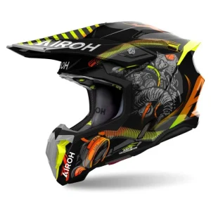 CASCO AIROH TWIST 3 TOXIC