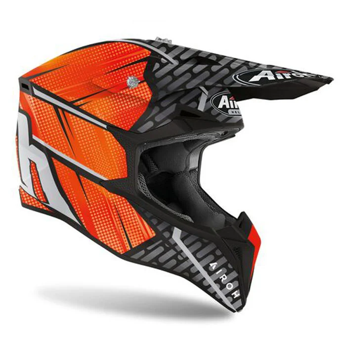 CASCO AIROH WRAAP IDOL NARANJA - Imagen 3